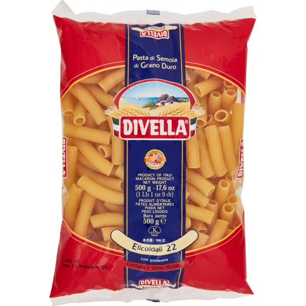 DIVELLA 22 ELICODALI 500 GR X 24 PZ IPERMARKETSRL