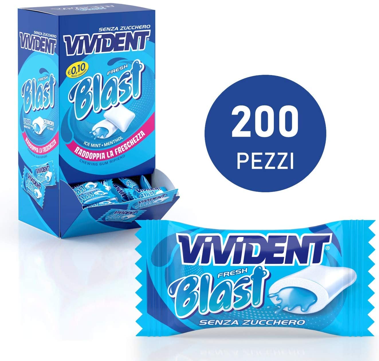 VIVIDENT BLAST FRESH MONO X200 OFF.