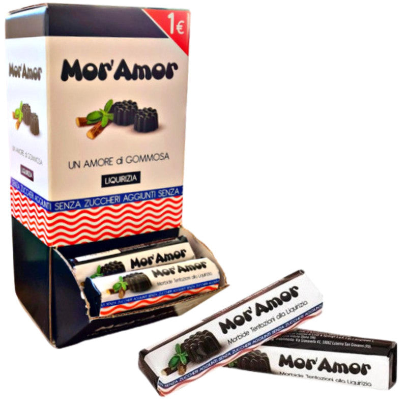 LINDT EXPO STICK MOR-AMOR LIQUIRIZ. X 30 lindt