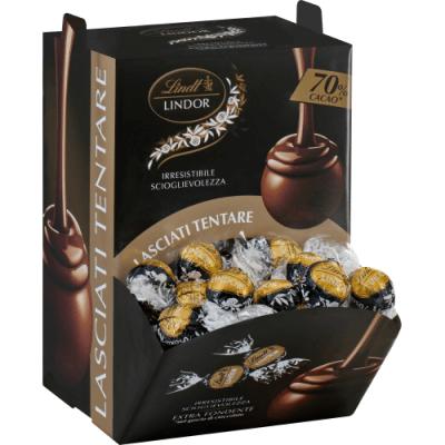 LINDT BOULES EXTRA FOND 70 % CACAO X 96
