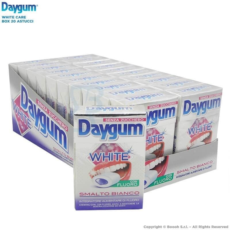 DAYGUM WHITE ASTUCCIO X 20 PEZZI Perfetti