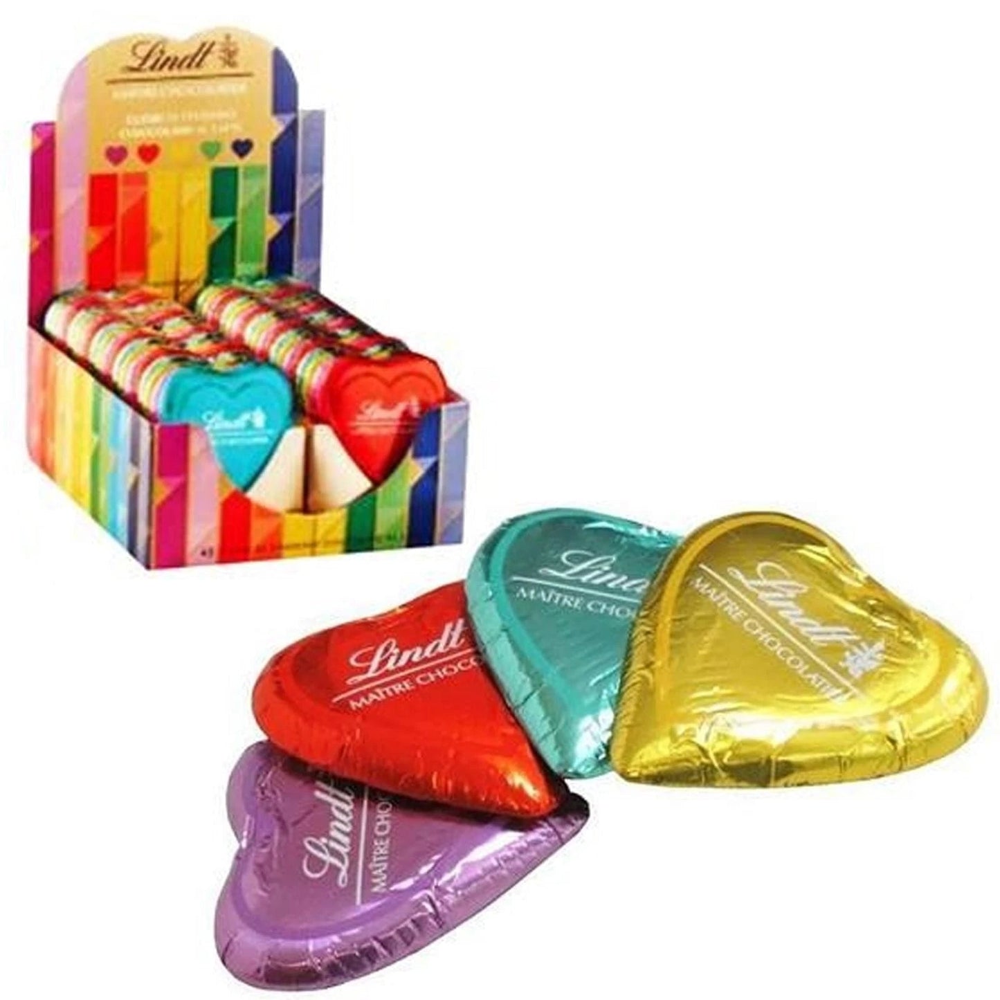 lindt cuore multicolor x 40 pezzi LINDT
