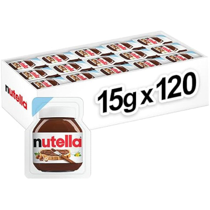 NUTELLA MINI DA 15 GR X 120 PEZZI FERRERO