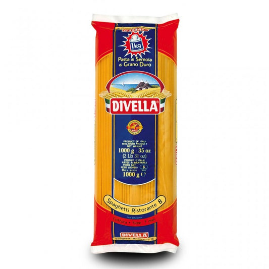 DIVELLA 8 SPAGHETTI RISTORANTE 500GR X36 divella
