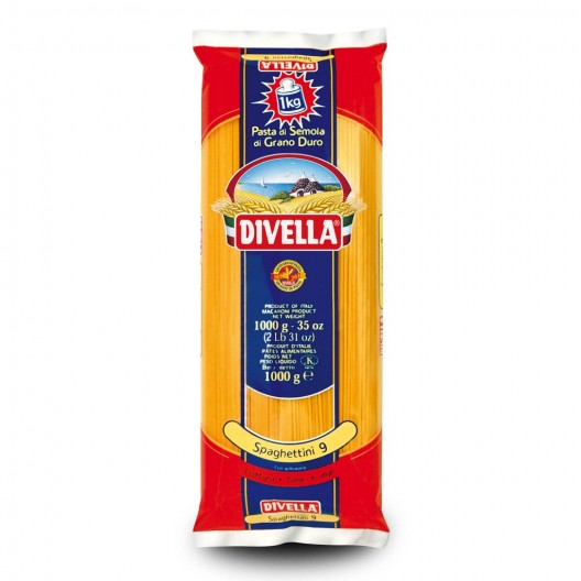 DIVELLA 9 SPAGHETTINI 500 GR X 36 IPERMARKETSRL