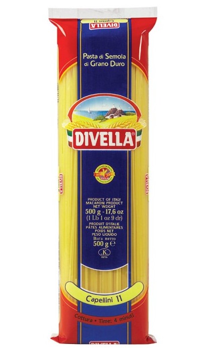 DIVELLA 11 CAPELLINI 500 GR X 36 PZ IPERMARKETSRL
