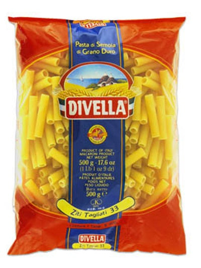 DIVELLA 33 ZITI TAGLIATI 500 GR X 24 IPERMARKETSRL