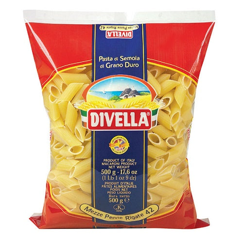 DIVELLA 42 MEZZE PENNE RIGATE 500GR X 24 IPERMARKETSRL