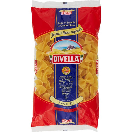 DIVELLA 85 FARFALLE 500 GR X 24 PZ IPERMARKETSRL