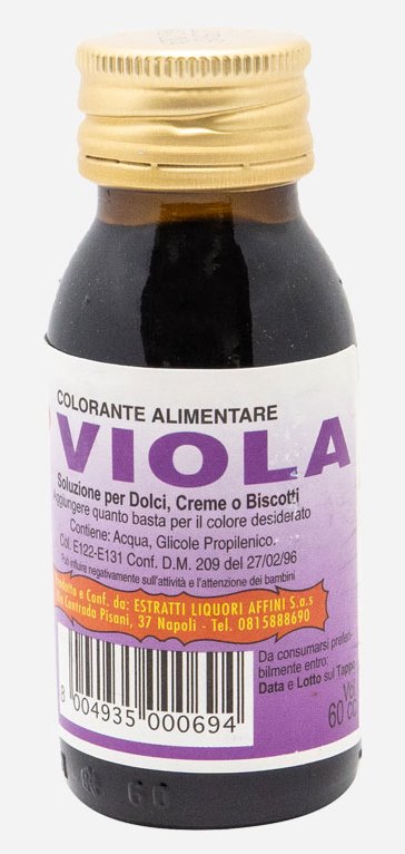 ELA COLORANTI ALIMENTARI VIOLA 60ML X18 colaranti per alimenti