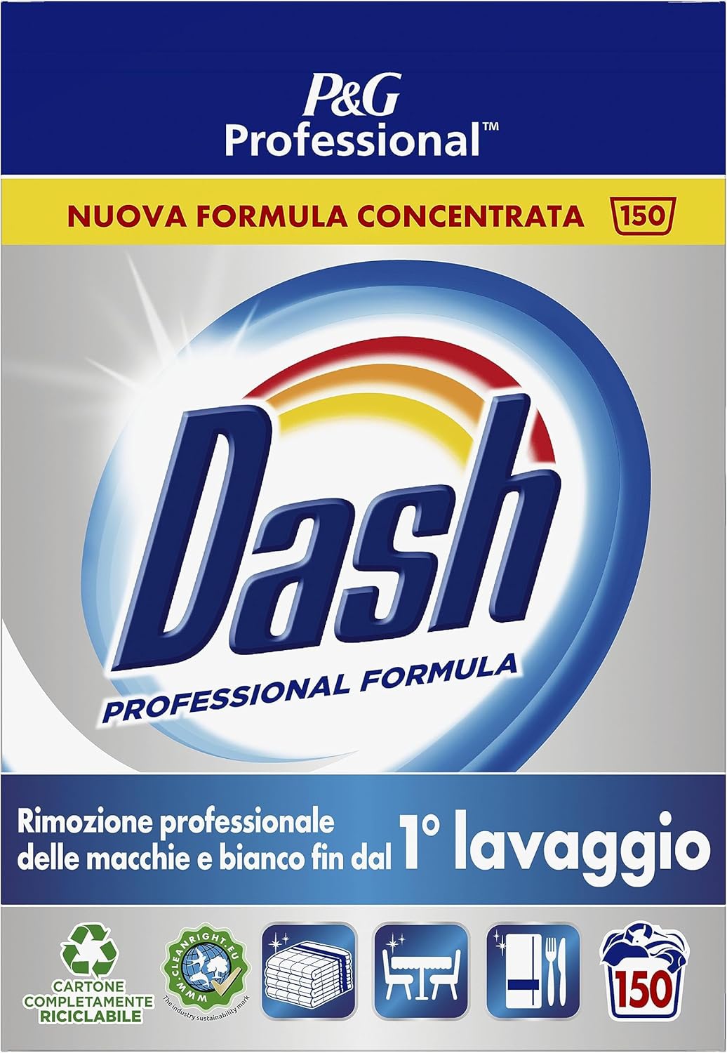 Dash fustone 150 lavaggi professional Dash