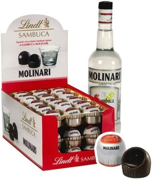 LINDT PRALINE SAMBUCA MOLINARI X 45