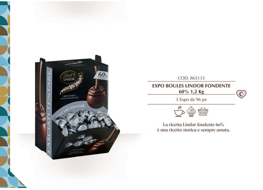 LINDT BOULES EXTRA FON 60% X 96
