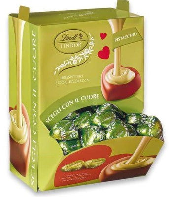 LINDT CUORI PISTACCHIO EXPO  KG 1,600 PEZZI 115