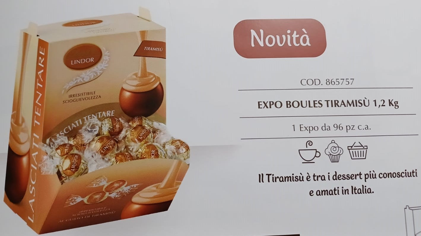 LINDT BOULES TIRAMISU X 96