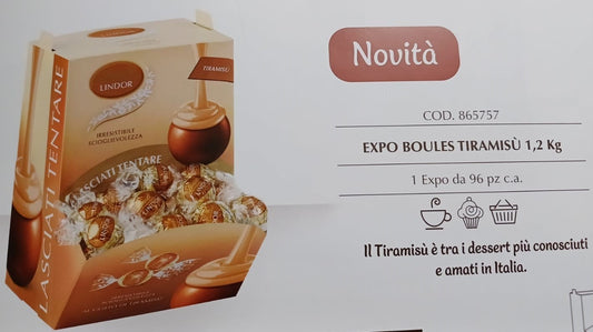 LINDT BOULES TIRAMISU X 96