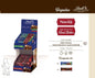 LINDT EXPO NOCCIOLATTE BAR PEZZI 36  18 NOCCIOR FONDENTE +18 NOCCIOLATTE LINDT
