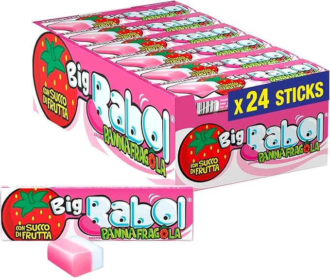 BIG BABOL PERFETTI PANNAFRAGOLA X24 Perfetti