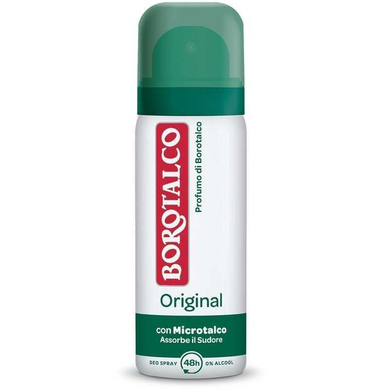 BOROTALCO SPRY ORIGINAL MINI SIZE 50 ML BOROTALCO