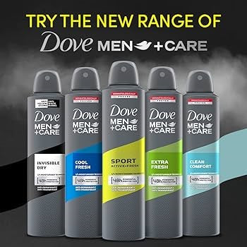 DOVE DEODORANTE SPRAY MEN 250 ML DOVE