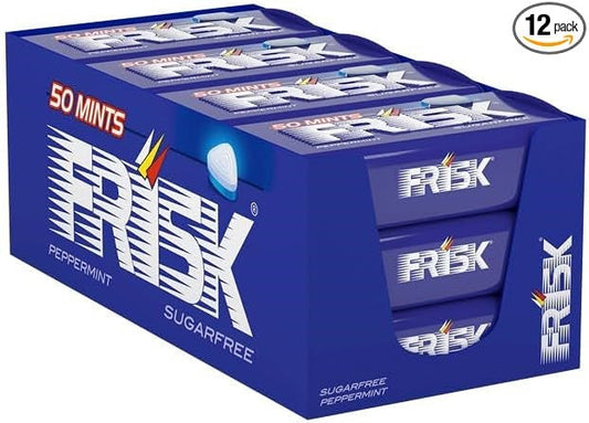 FRISK LATTA PEPPERMINT BLU X 12 PEZZI Perfetti