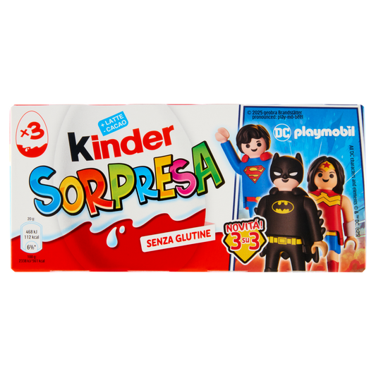 KINDER SORPRESA X 3