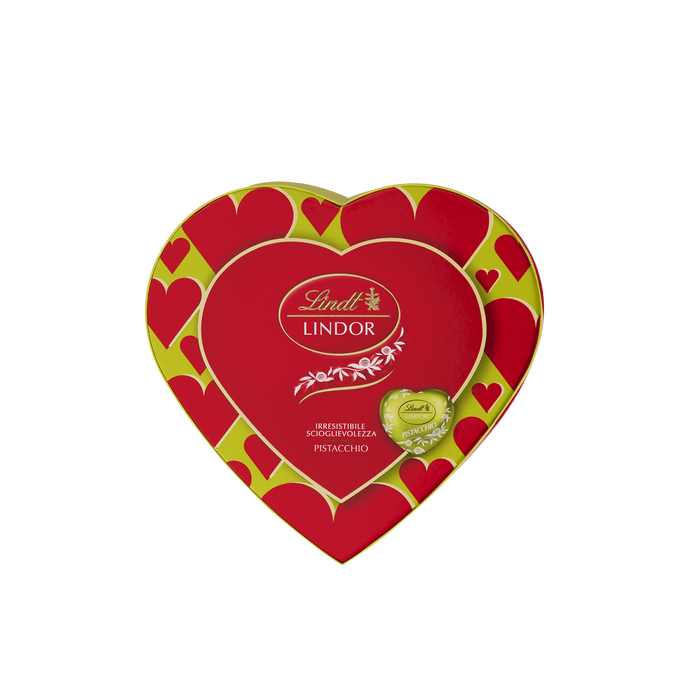 LINDT SCATOLA CUORE PISTACCHIO GR 82 LINDT