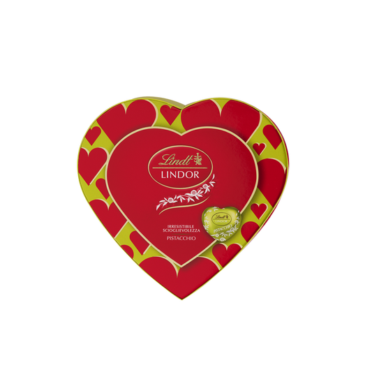 LINDT SCATOLA CUORE PISTACCHIO GR 82 LINDT