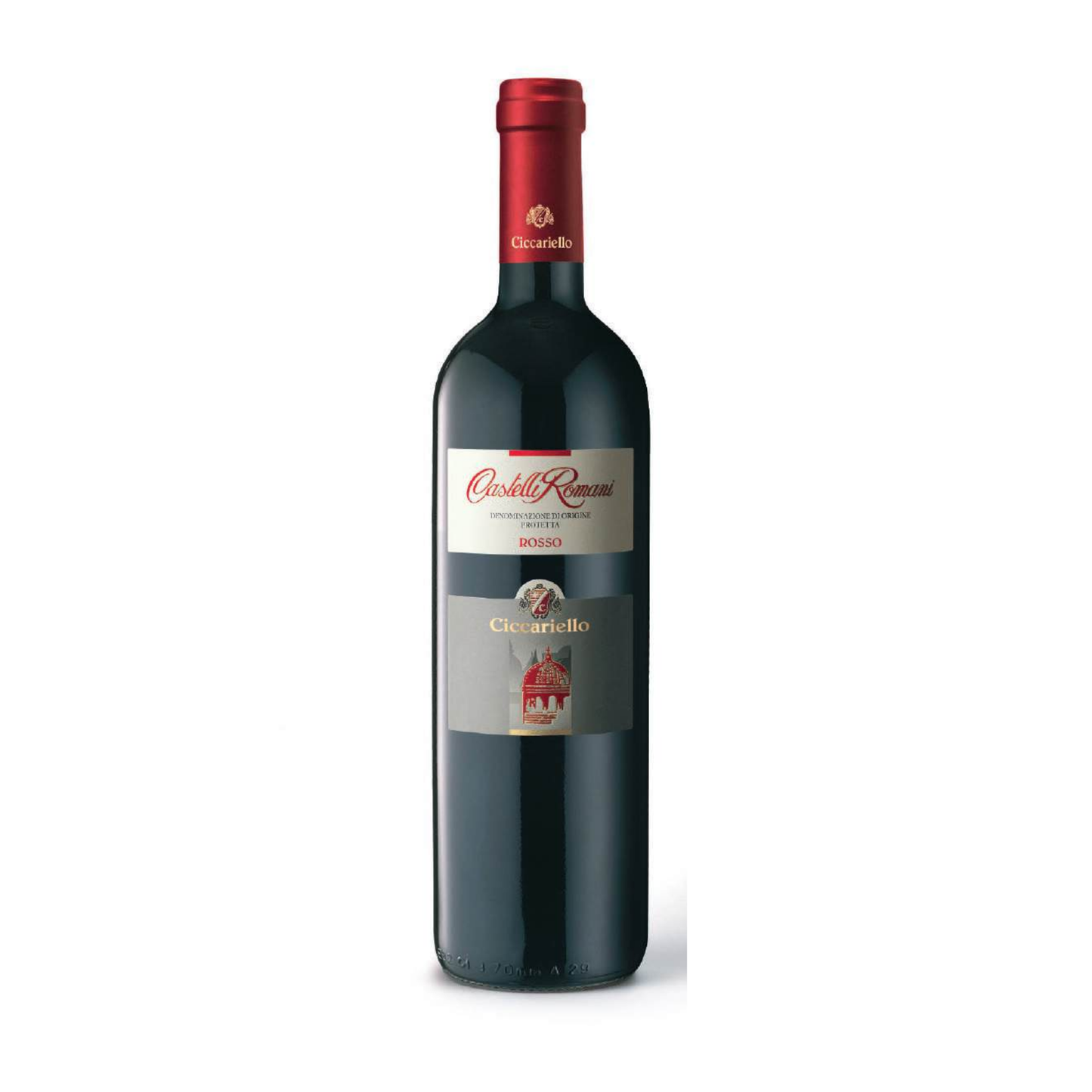 VINO CASTELLI ROMANI ROSSO DOP CL 75 X 6