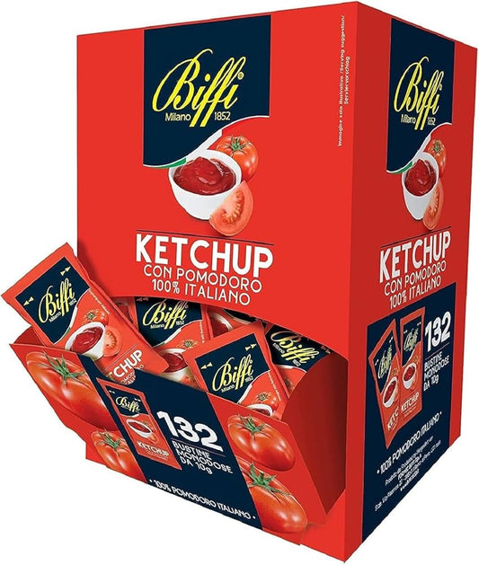 biffi ketchup monodose 132 pezzi