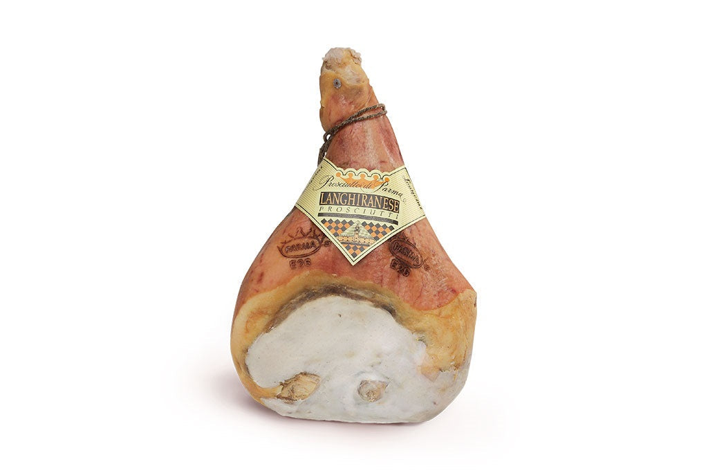 langhiranese prosciutto di parma 16 mesi con osso kg 10,500 + langhiranese salumi