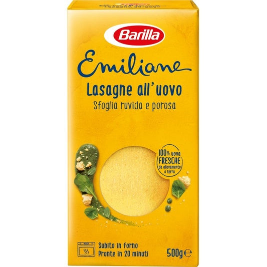 barilla lasagne emiliane all'uovo gr 500