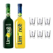 limoncello limonce stock promo 2 bottiglie 1 amaro limonce da lt 1 e una limonce da cl 50 stock