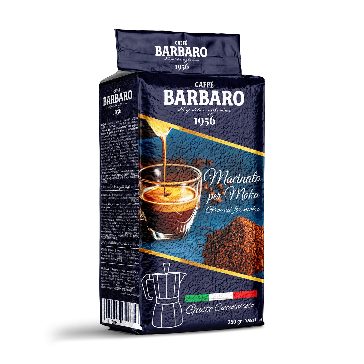 caffe barbaro macinato gr 250