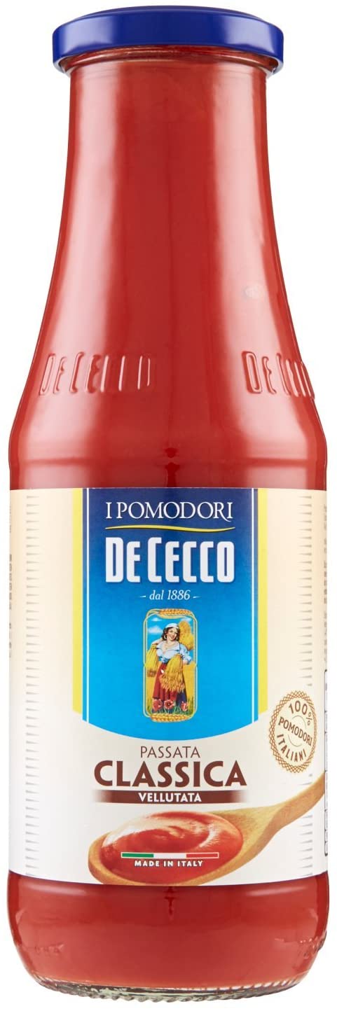 DE CECCO PASSATA DI POMODORO 700 gr x 12 bottiglie