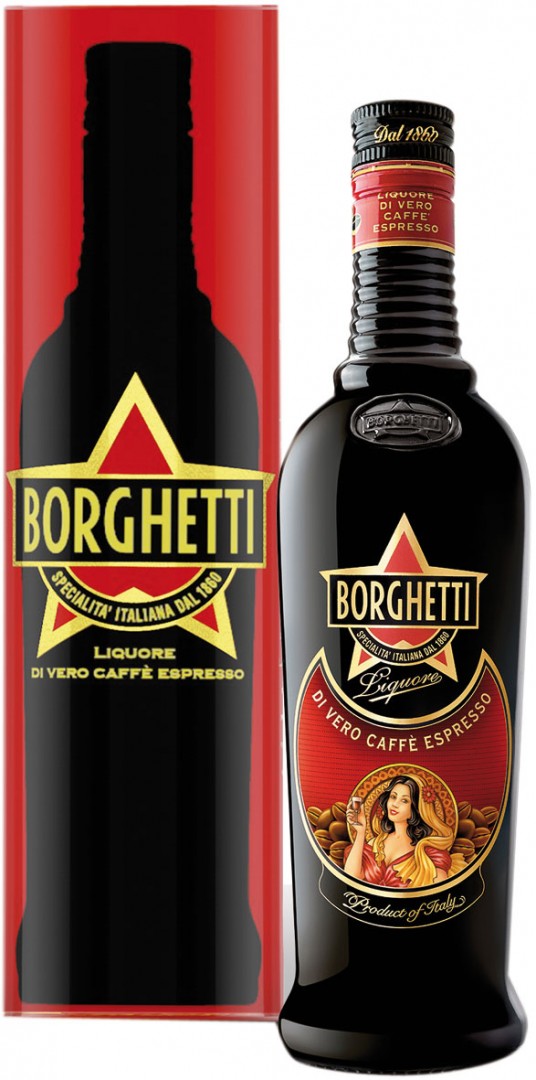 CAFFE BORGHETTI CL 70 astuccio in latta Borghetti