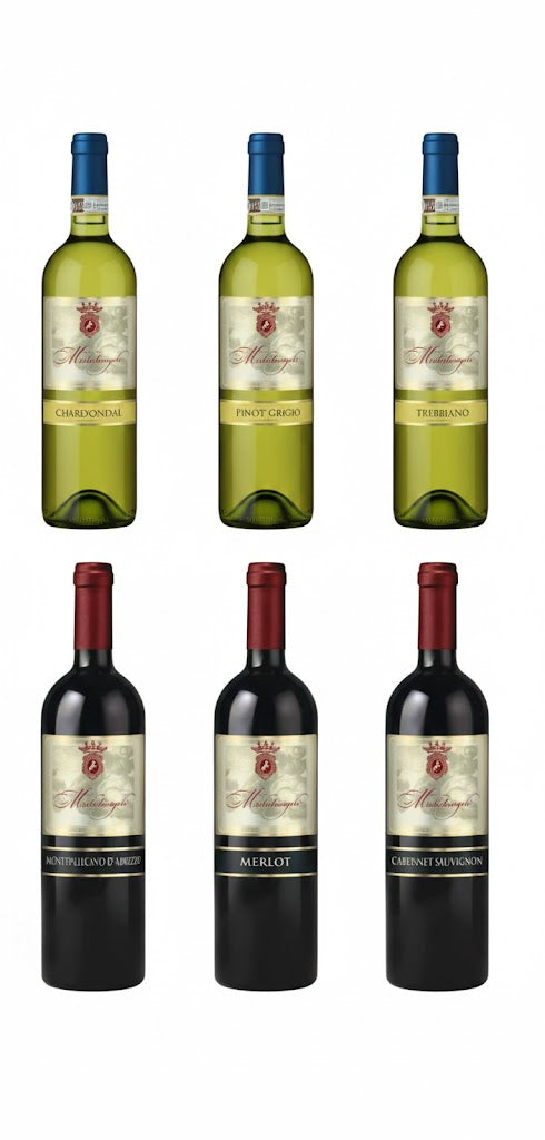 PROMO VINI D'ITALIA  CLASSICI ITALIANI 3 VINI ROSSI E 3 BIANCO IPERMARKETSRL