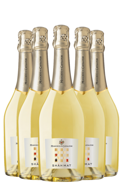 MASCHIO SPUMANTE shamat EXTRA DRY 75 cl 1ct x 6 bottiglie Maschio dei cavalieri
