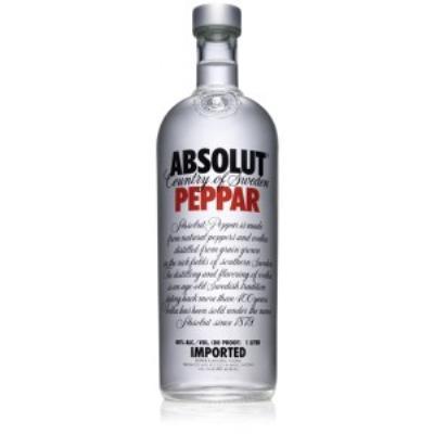 VODKA ABSOLUT PEPPAR LT 1